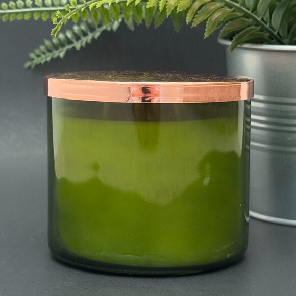 BBW Greenhouse Fern Bath & Body Works 3 Wick Candle - Picture 2 of 10